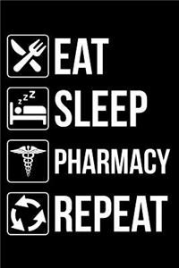 Eat Sleep Pharmacy Repeat