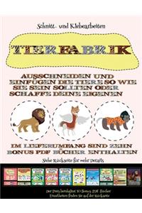 Schnitt- und Klebearbeiten