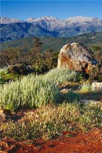 View of the Mountains in Crete Journal