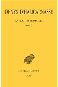 Denys d'Halicarnasse, Antiquites Romaines
