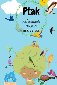 Kolorowanka dla dzieci z ptakami