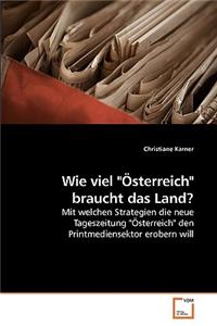 Wie viel 