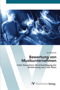 Bewertung von Musikunternehmen