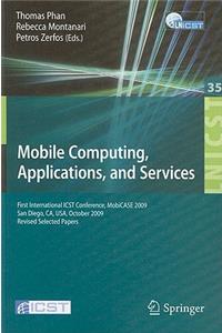 Mobile Computing, Applications, and Services