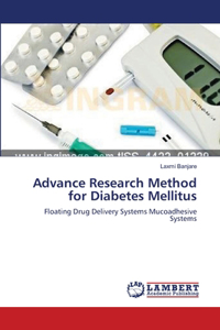 Advance Research Method for Diabetes Mellitus