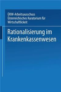 Rationalisierung Im Krankenkassenwesen
