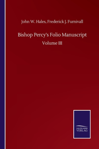 Bishop Percy's Folio Manuscript