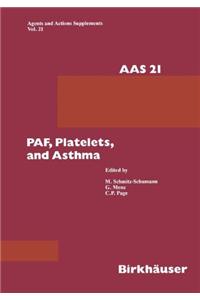 Platelets Analgesics and Asthma