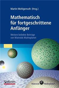 Mathematisch Für Fortgeschrittene Anfänger