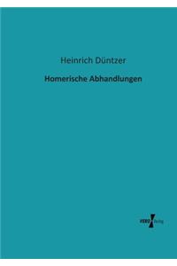 Homerische Abhandlungen