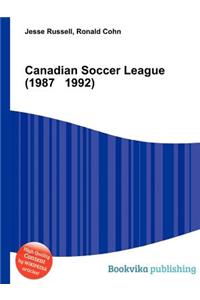 Canadian Soccer League (1987 1992)