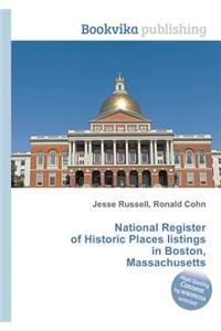 National Register of Historic Places Listings in Boston, Massachusetts