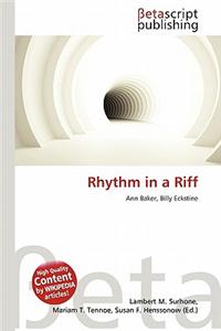 Rhythm in a Riff