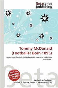 Tommy McDonald (Footballer Born 1895)