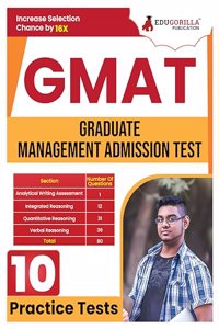 GMAT 2024 : Graduate Management Admission Test| 10 Full Length Practice Mock Tests with Free Access to Online Tests
