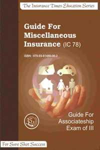 MCQ Guide Book for Miscellaneous Insurance IC78
