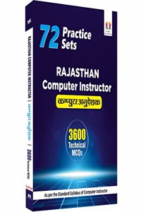 Rajasthan Computer Teacher (Computer Instructor): 3600 Practice Questions
