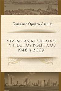 Vivencias, recuerdos y hechos politicos