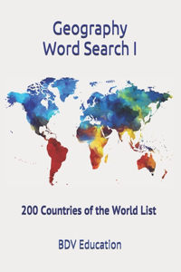 Geography Word Search