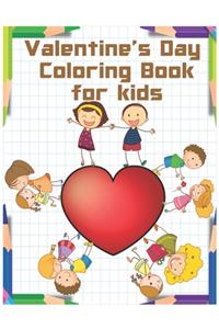 Valentine's Day Coloring Book For Kids