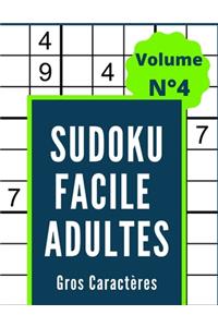 Sudoku Facile pour Adultes (Volume 4)