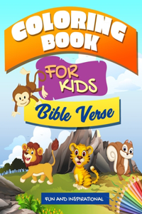 Bible Verse Coloring Book for kids