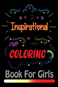 Inspirational Coloring Book For Girls