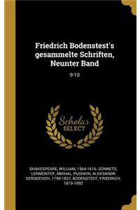 Friedrich Bodenstest's Gesammelte Schriften, Neunter Band