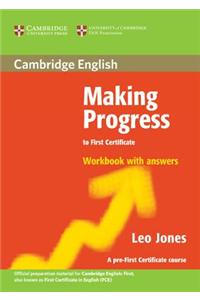 Making Progress to First Certificate: Workbook with Answers