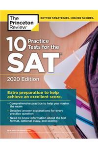 10 Practice Tests for the Sat, 2020 Edition