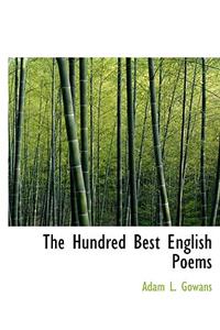 The Hundred Best English Poems