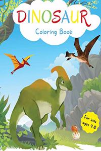 Dinosaur Coloring Book for Kids