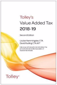Tolley's Value Added Tax 2018-2019 (Second edition only)