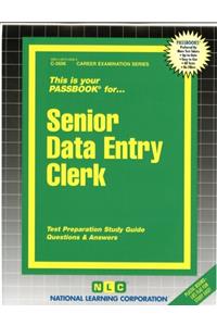 Senior Data Entry Clerk