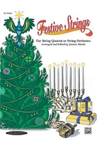 Festive Strings for String Quartet or String Orchestra