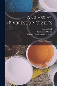Class at Professor Cizek's