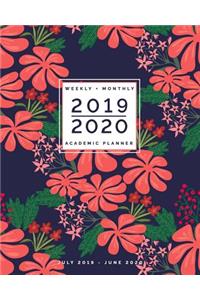 July 2019 - June 2020 Weekly + Monthly Academic Planner