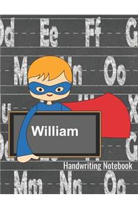 William Handwriting Notebook