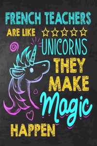 French Teachers are like Unicorns They make Magic Happen