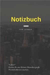 Notizbuch für Lehrer