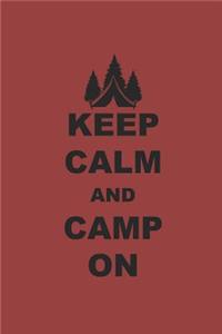 Keep Calm and Camp on