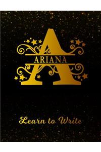 Ariana Learn to Write