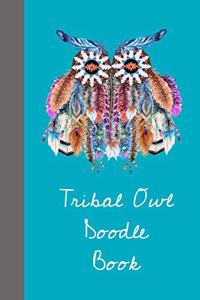 Tribal Owl Doodle Book