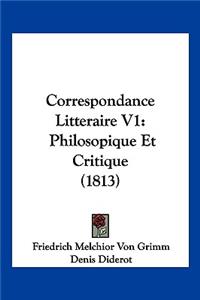 Correspondance Litteraire V1