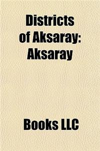 Districts of Aksaray
