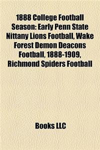 1888 College Football Season