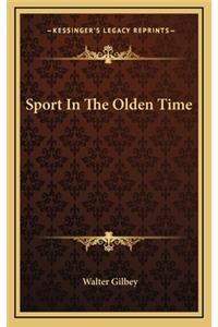 Sport In The Olden Time