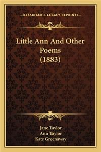 Little Ann and Other Poems (1883)