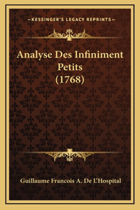 Analyse Des Infiniment Petits (1768)