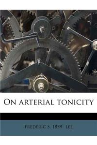 On Arterial Tonicity